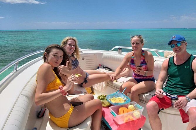 "First Lady" Private Snorkel & El Cielo Sandbar Combo - Snorkeling the Marine Park reefs: gear + guided sightings
