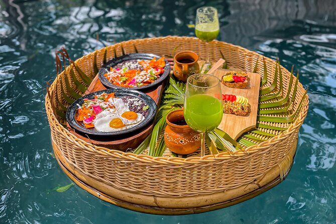 Floating breakfast in The Yellow Nest (near Dos Ojos cenote) - Welcome drink and the rhythm of a slow morning