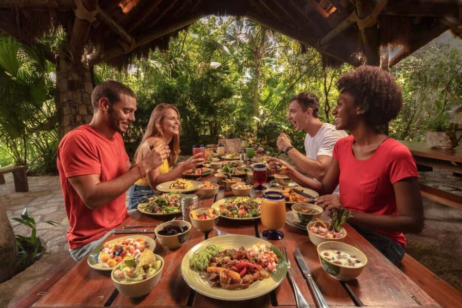 From Playa del Carmen: Xplor Park Admission, Full Day - Lunch Break: Buffet Food, Drinks, and a Real Reset