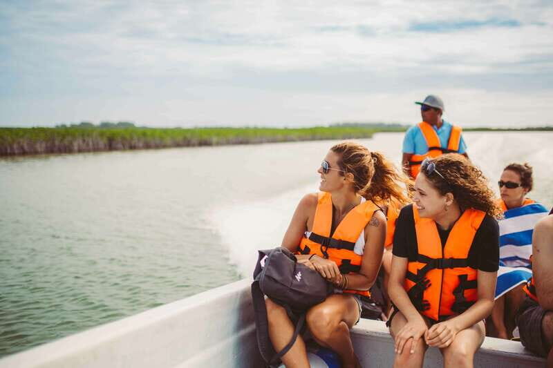 From Riviera Maya: Sian Ka'an Half Day Tour w/ Lunch - Boca Paila lagoon and wildlife viewing: where you might actually see manatees