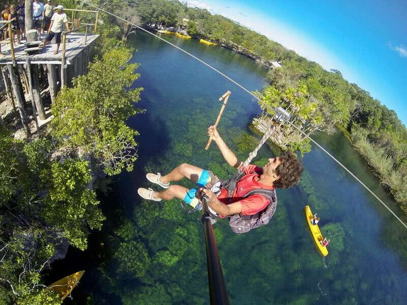 From Tulum: Four-Cenote Adventure - The Mayan lunch: chicken pibil, poc chuc, and the kind of meal that sticks