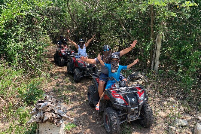 Full Day Private ATV Tour to Tequilera and Mayan Caves - Stop 1 on Cozumel’s Other Side: Wild Views and Long Beach Feel