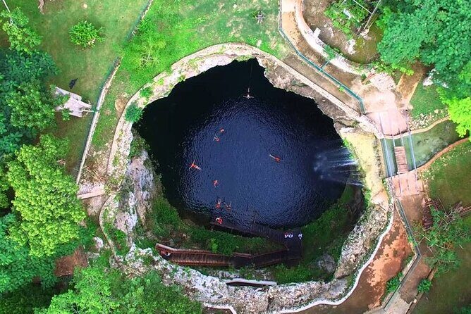 Full-day Tour of Chichen Itza, Cenote & Valladolid City - Cenote Nool Ha: Swim, Float, and Use the Included Gear