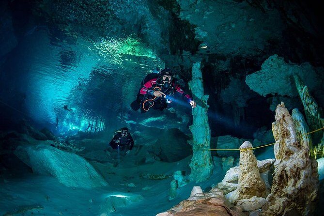 Go for 2 dives in cenote Dos ojos for certified divers - The morning plan in plain terms: meet, gear up, and ride to Dos Ojos