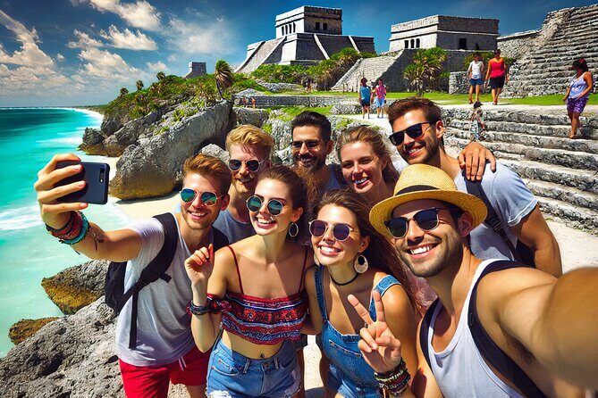 Guided tour to Tulum & Cobá ruins + Cenote + Buffet + PDC - The Big Picture: Three Icons in One Guided Day