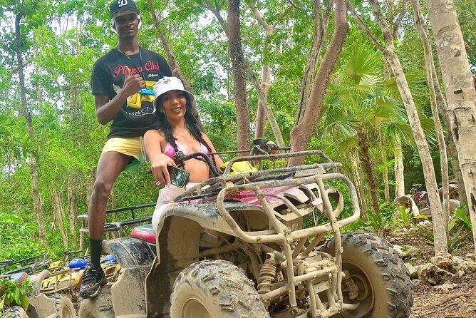 Half-day Adventure: Cenote + Ziplining + ATV Tour - ATV Through Jungle Trails (About 50 Minutes): What It Feels Like