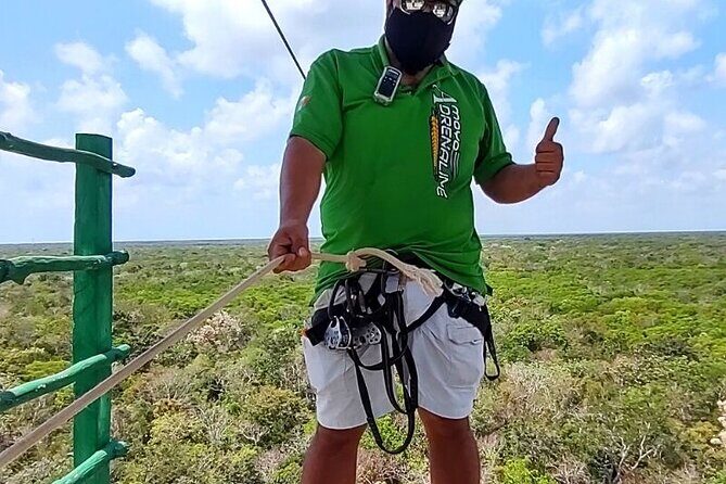 Half-day Adventure: Cenote + Ziplining + ATV Tour - Ziplining Over the Trees: The 5-Line Circuit and Cave Moment
