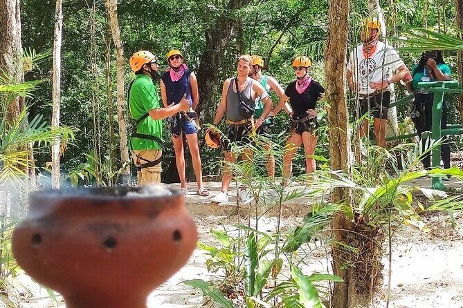 Half-day Adventure: Cenote + Ziplining + ATV Tour - The Cenote Swim: Cool Water and Sacred Meaning