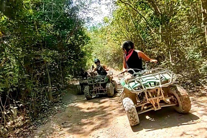 Half-day Adventure: Cenote + Ziplining + ATV Tour - Meeting Point in Tulum: No Hotel Pickup, So Show Up Ready