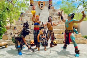 Half-Day Island Tour with Mayan Experience & Beach Break - Stop-by-stop: Palm Beach, San Martín, and the short-waterbreak rhythm
