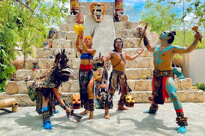 Half-Day Island Tour with Mayan Experience & Beach Break - Stop-by-stop: Palm Beach, San Martín, and the short-waterbreak rhythm