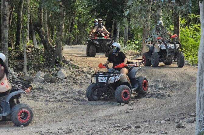 Jade Caverns and Mayan Village Cozumel ATV TOUR - Small-Group Guides Can Change the Whole Mood