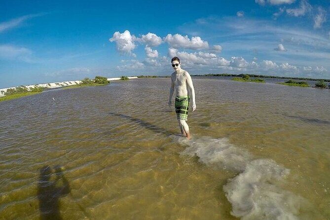 Las Coloradas & Rio Lagartos Biosphere! Transportation from Playa Del Carmen - Las Coloradas Pink Lake: Salt Ponds, Mud Baths, and Big Color