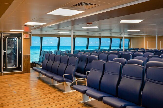 Luxury FERRY Xcaret: From Playa del Carmen to Cozumel - Open ticket schedules: Picking the hour that fits your plans