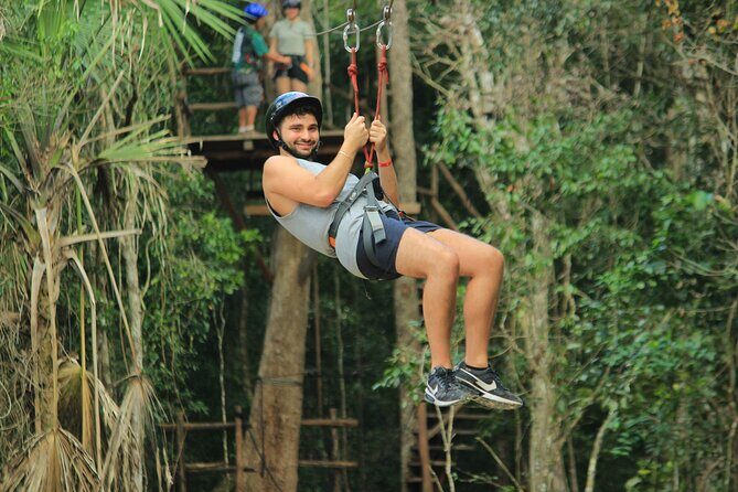 Maya ATV with Cenote and Zipline from Tulum - The 5-hour flow: ceremony, cenote swim, and a 4-meter rappel