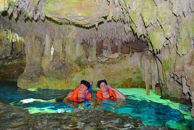 Mayan Adventure Snorkeling Tour from Playa del Carmen or Riviera Maya - Underground river and cave-style snorkeling: the darker-water wow
