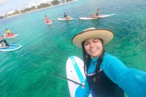 Morning Session - All Levels Paddleboard Group Caribbean Sea - Getting Your Gear and Finding Your Balance Fast