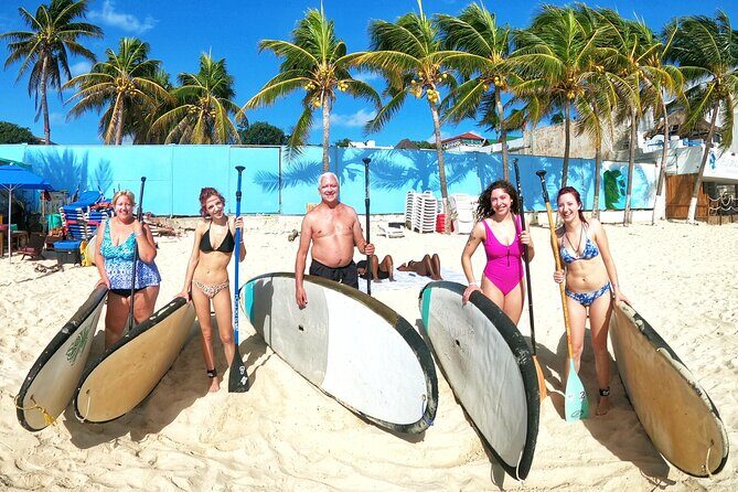 Morning Session - All Levels Paddleboard Group Caribbean Sea - The Post-Paddle Perk: Discounts at Fusion Beach Bar or Muza Surf Bar
