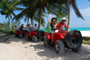 Outdoor Combo Tour: ATV with Waverunner or Speedboat from Cancun and RivieraMaya - 45 Minutes Through the Jungle on the ATV