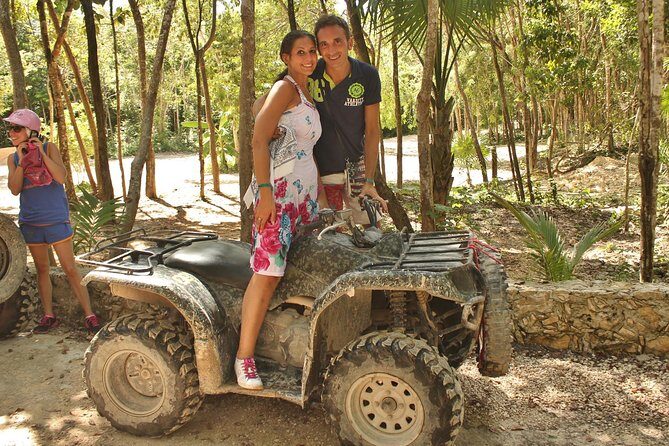 Playa del Carmen Adventure Tour: ATV and Crystal Caves - Rio Secreto cave time: underground river swimming and crystal formations