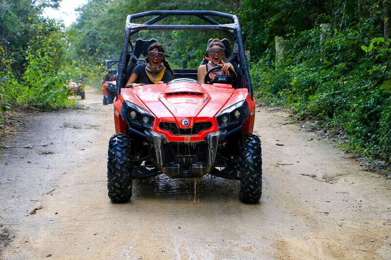 Playa del Carmen: Riviera Maya Buggy Tour with Cenote Swim - The Gear Moment: Goggles, Life Jacket, Snorkeling Setup