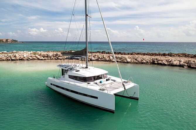 Private 40' Bali Catamaran – Drinks & Food Included - Why a 40 Bali Catamaran Works So Well from Puerto Aventuras