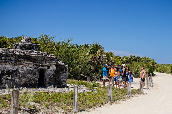 Private Buggy Tour and Punta Sur Park: All-Inclusive - El Mirador: rocks, a tiny cave, and blowholes
