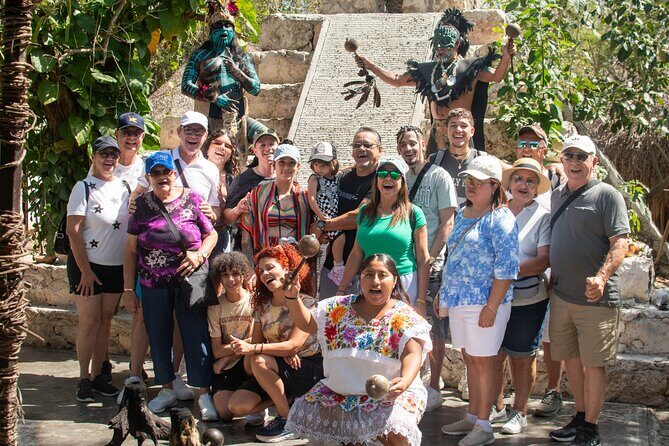 Private Jeep Cenotes Expedition in Cozumel – Swim & Mayan Park - Stop 1: Cenote Aerolito de Paraiso for Stalactites, Jungle Water, and Swim Time