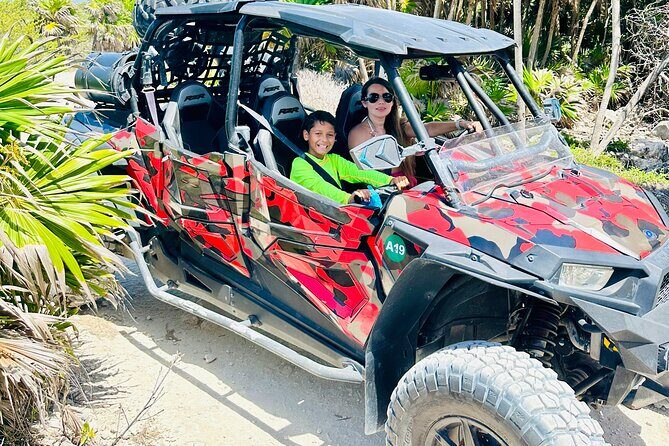 Private Jeep & Polaris RZR: San Gervasio Mayan Ruins & Snorkeling - Polaris RZR Through Punta Molas: the ride is the point