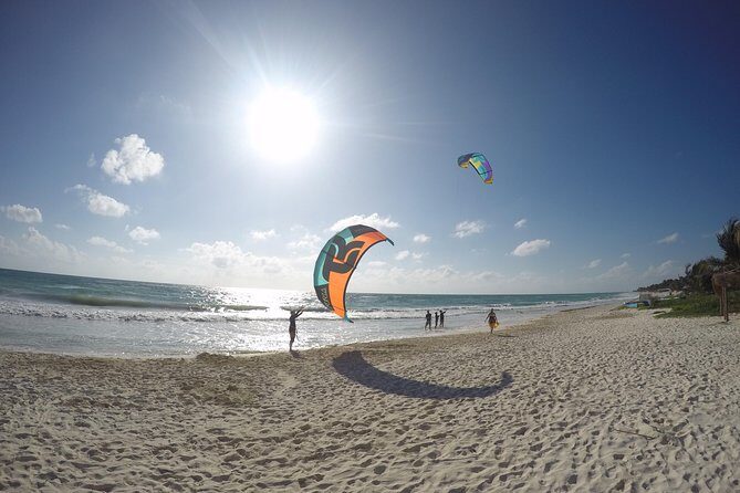 Private Kiteboarding Lesson in Tulum - Beach instruction: wind window, safety systems, and self-rescue