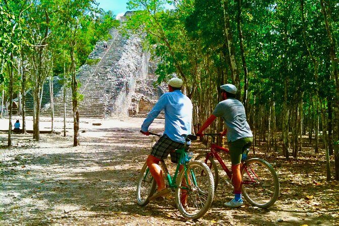Private - Mayan Inland Expedition - Coba Ruins, Punta Laguna and Mayan family - Entering Cobá by bike: why it’s better than walking