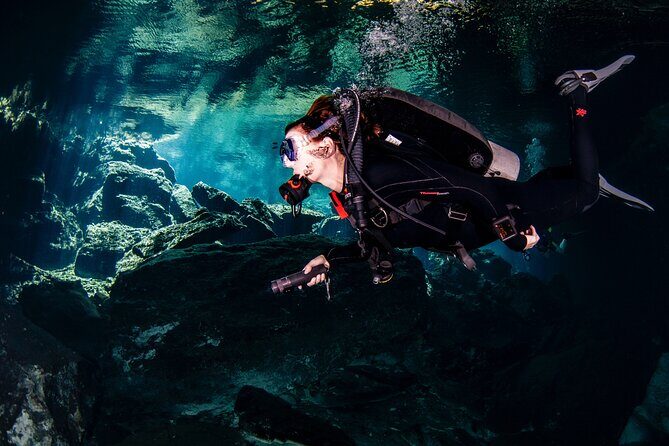 Private Scuba Diving in Cenote around Playa del Carmen - The car ride to the cenote and the one stop that keeps you fed