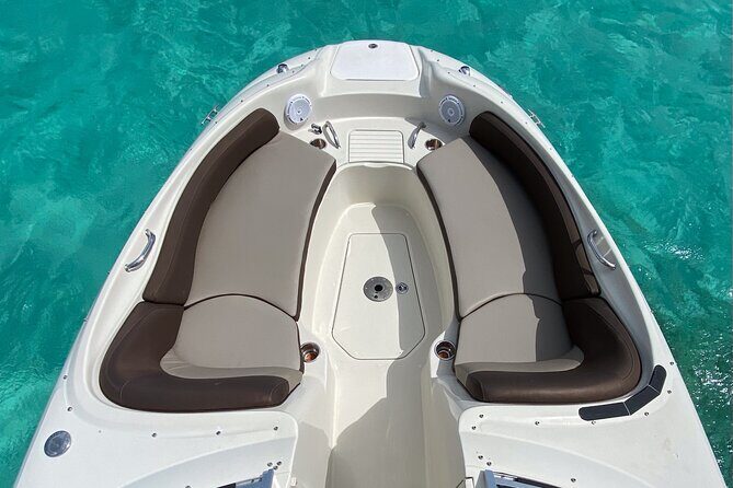 Private snorkeling with 23ft Sea Ray in San Miguel de Cozumel - Practical considerations: weather, water time, and expectations