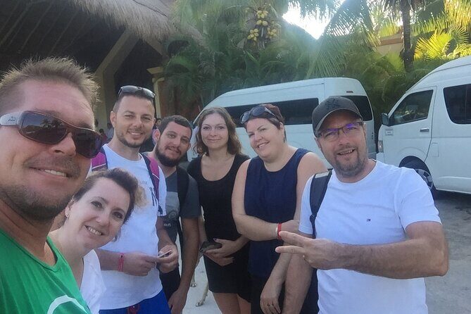 Private Tour: Coba Ruins by Bike, Tulum Ruins by Boat and Swim in a Cenote - Cenotes Tamcach-Ha & Choo-Ha: Private Water Time and Clear Swims