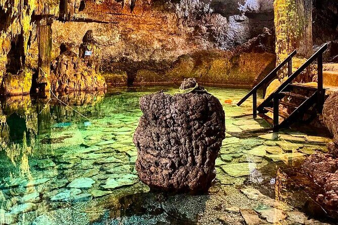 Private Tour Tulum And Coba Ruins Cenote Cavern Mayan Village - Cenotes Tamcach-Ha & Choo-Ha: cave water cooling off in the jungle