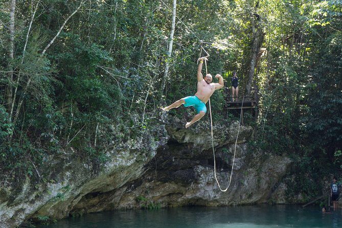 Private Tour with 3 Cenotes + 5 Zip-lines + Mayan Lunch - Zip-Lines, Rope Swings, and Platform Jumps: Up to Five, Your Pace