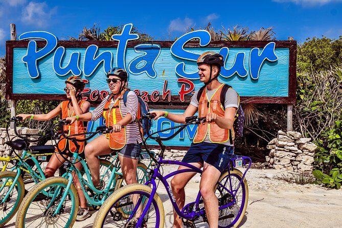 Punta Sur Eco Beach Park Electric Bike Tour in Cozumel - Lunch, Drinks, and the Beach-Club Meal Reality