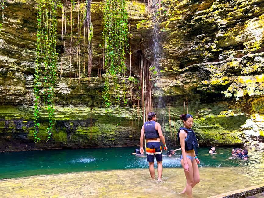 Riviera Maya: Chichen Itza, Valladolid & Cenote Swim Tour - Getting to Chichén Itzá: Guided Highlights and Photo-Friendly Timing