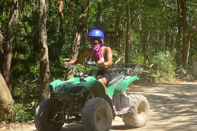 Riviera Maya Jungle Half-Day Tour: ATV, Ziplines, Cenote Swim, Rappel - Temazcal ceremony: a Maya spa-style cultural finish