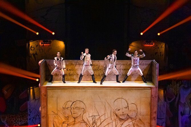 Round-Trip Hotel Pick up + Cirque du Soleil JOYÀ Tickets - Timing and show schedules: 5:00 PM, 7:00 PM, and 8:15 PM