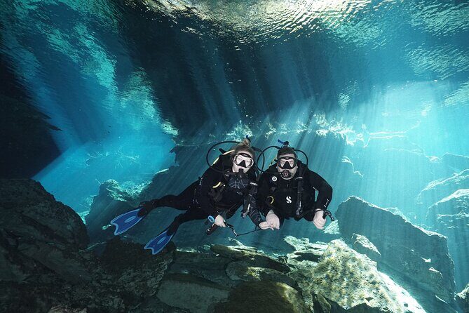 Scuba Diving in Cenote Kukulkan from Playa del Carmen - 8:00 am meeting and the 30-minute ride from Playa del Carmen