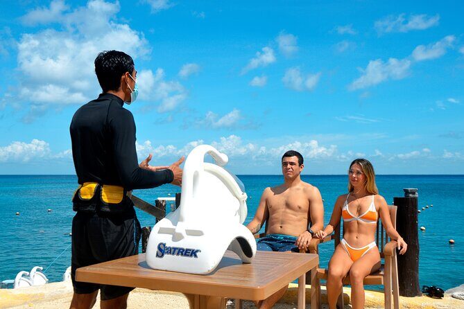 SeaTrek Underwater Helmet Diving Experience in Downtown Cozumel - What you’ll see under the surface: sand, fish, and a possible wreck