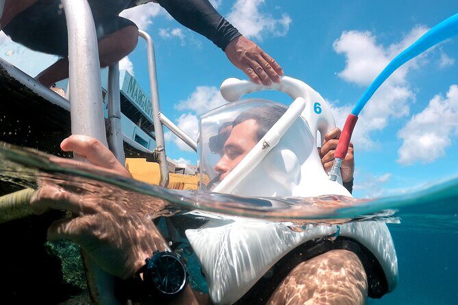 SeaTrek Underwater Helmet Diving Experience in Downtown Cozumel - After you resurface: drinks, snorkeling gear, and the Jeanie’s discount