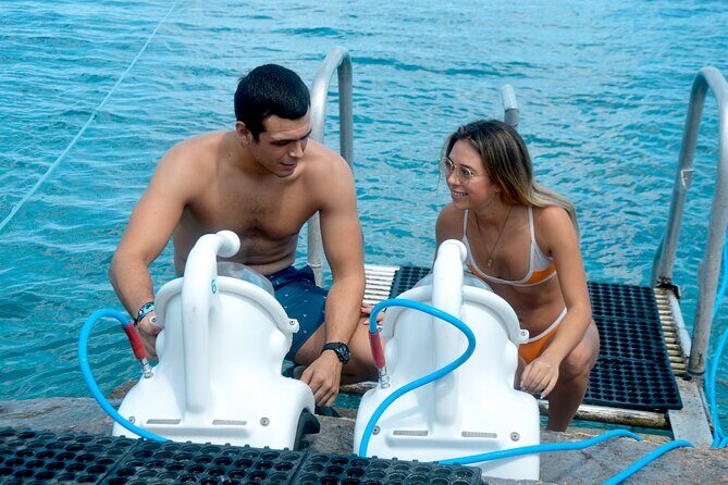 SeaTrek Underwater Helmet Diving Experience in Downtown Cozumel - Photos and video: nice memories, but check the value