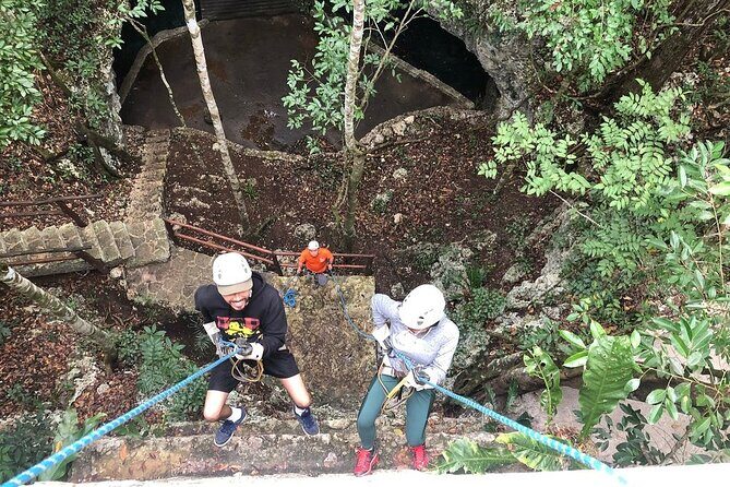 Selva Maya Eco Adventure Park: Ziplining, Hanging Bridges, Rappelling and Cenote - Ziplining Through the Canopy and Crossing Hanging Bridges