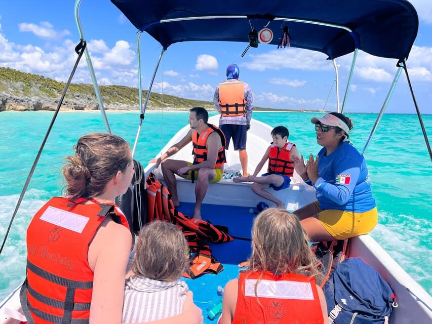 SNORKEL IN TULUM REEF, BOAT RIDE AND CALETA - Timing in a tight 2-hour plan: how to avoid feeling rushed