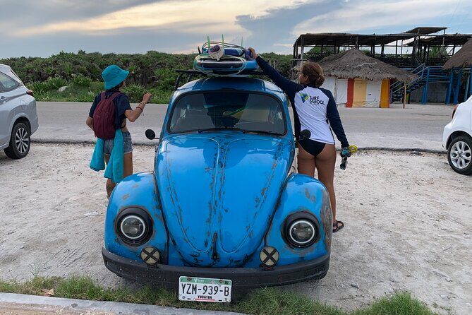Surf Lesson in Cozumel - 80 minutes in the water: coaching that gets you standing