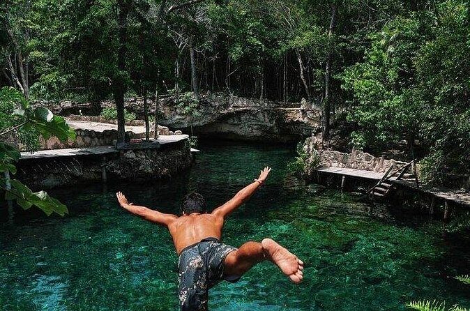 Tour 4 Cenotes Casa Tortuga Tulum. Food + Zipline. Includes Pickup. - Food + zipline: what’s included, what costs extra