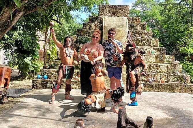 Tour in the Village Shopping and Beach Time in Cozumel - Otoch Mayan experience: New Fire ceremony, tastings, and real cultural context