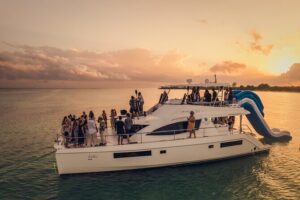 Tulum All Inclusive DJ Party – 51' Leopard PowerCat 4h - The Itinerary You’ll Actually Feel (Cruise, DJ Block, Swim Options)